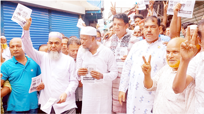 ভোটারদের দ্বারে দ্বারে ঘুরছেন প্রার্থীরা