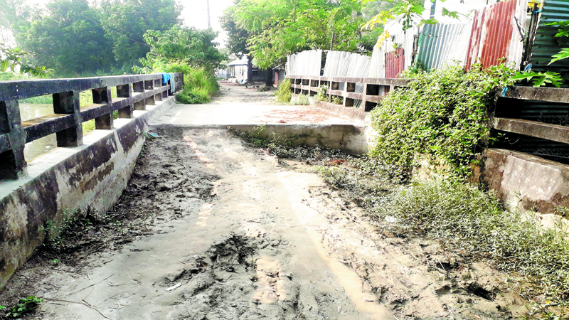 সেতু আছে, সড়ক নেই