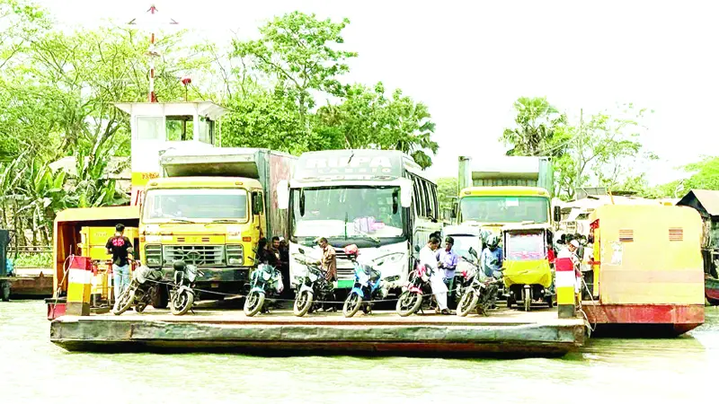 তিন উপজেলার ১৫ লাখ মানুষের দুর্ভোগের কারণ বগার ফেরি