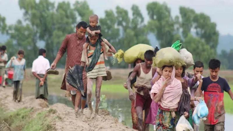 দালালেরা পথ চিনিয়ে রোহিঙ্গাদের নিয়ে আসছে বাংলাদেশে