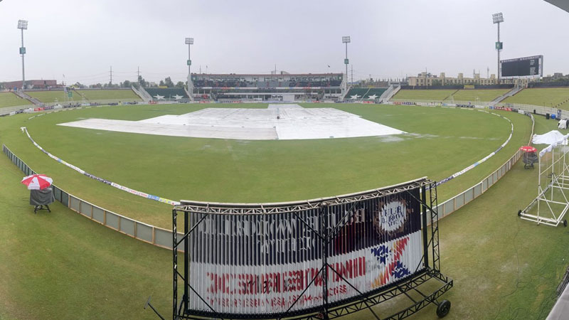 বাংলাদেশ-পাকিস্তান ২য় টেস্ট, বৃষ্টিতে পরিত্যাক্ত প্রথম দিনের খেলা